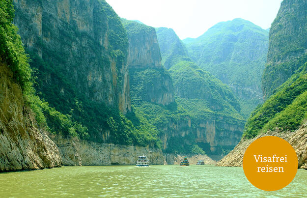 China - durch die Schluchten des Yangtze China - durch die Schluchten des Yangtze