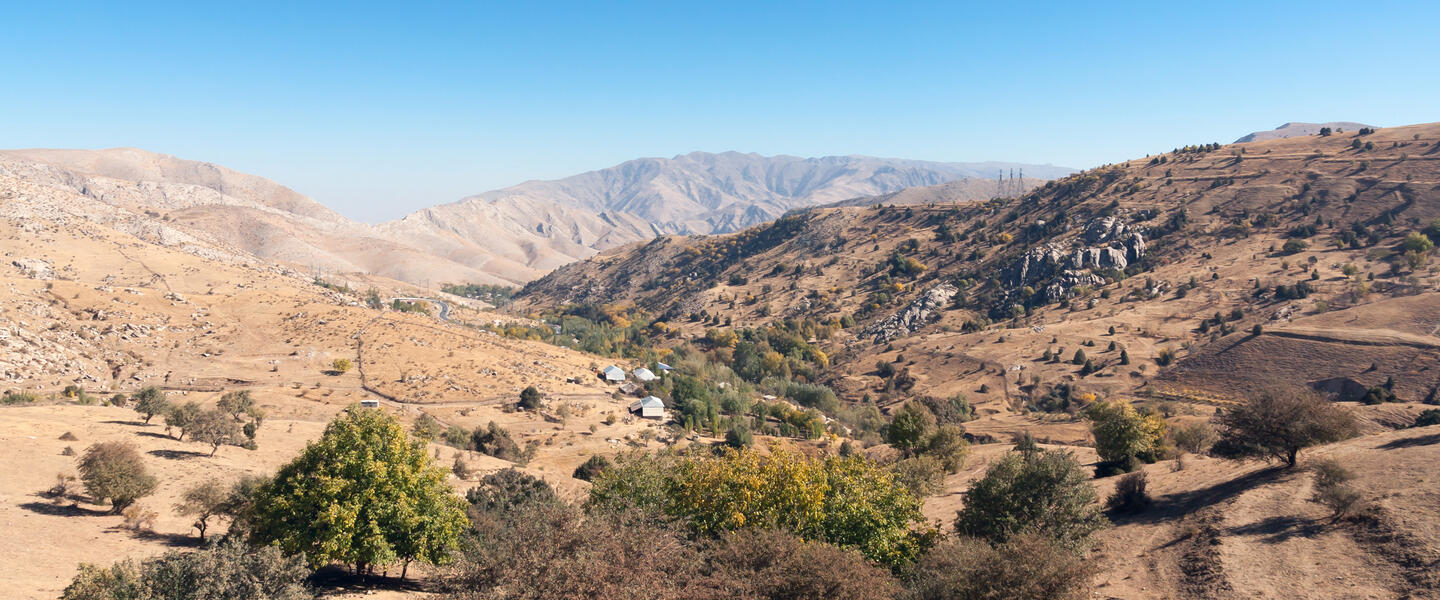 Usbekistan natürlich aktiv