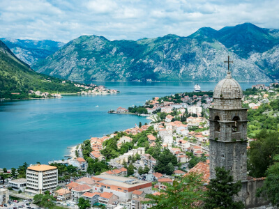 Blick auf die Stadt Kotor in Montenegro | Gebeco