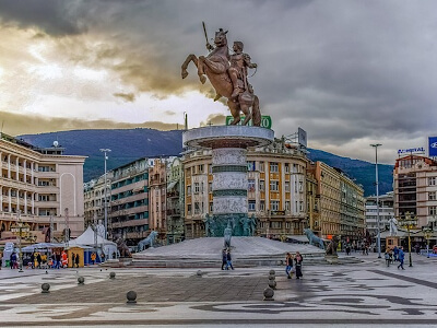 Stadtzentrum von Skopje in Nordmazedonien | Gebeco